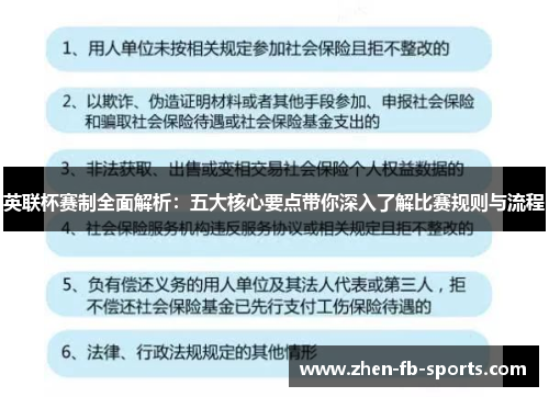 英联杯赛制全面解析：五大核心要点带你深入了解比赛规则与流程